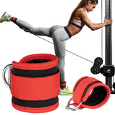 Premium Adjustable Ankle Straps for Cable Machine